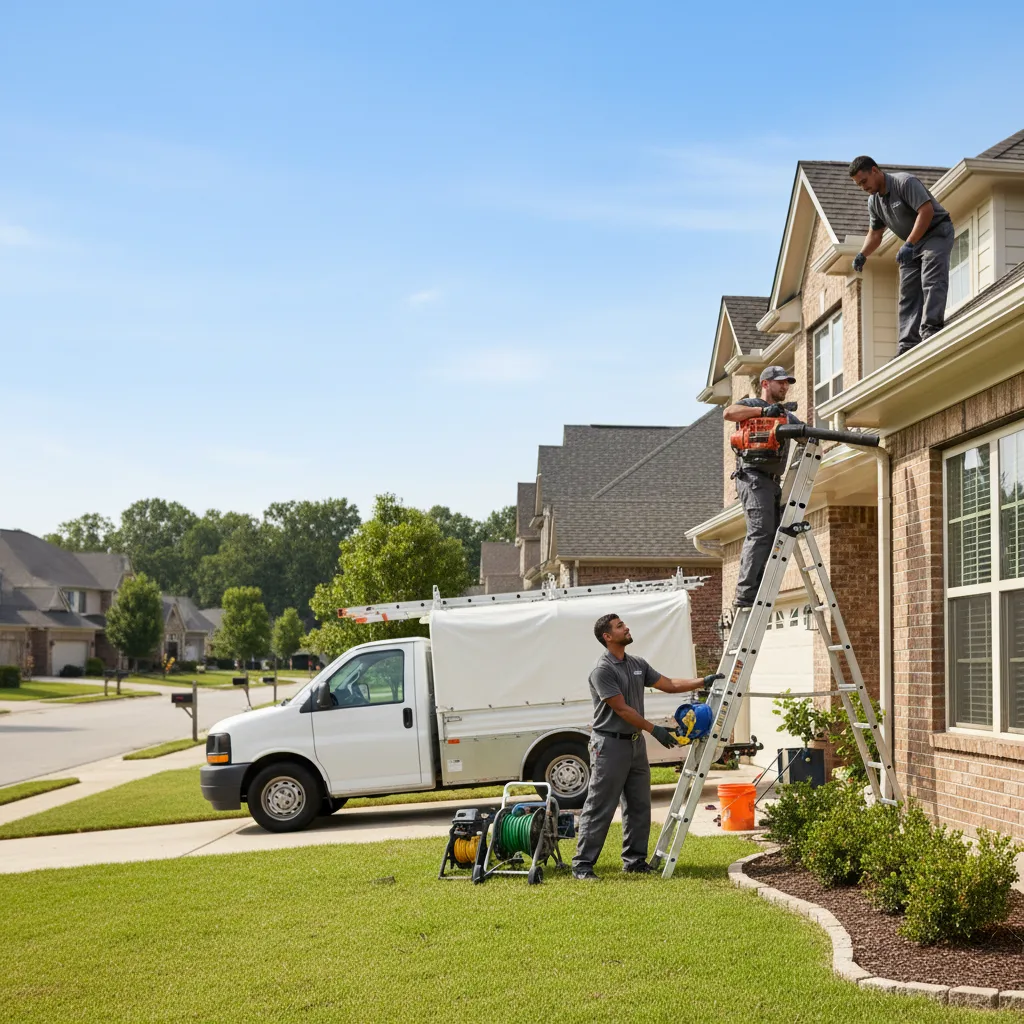 Home Gutter Service in Hye, TX near me
